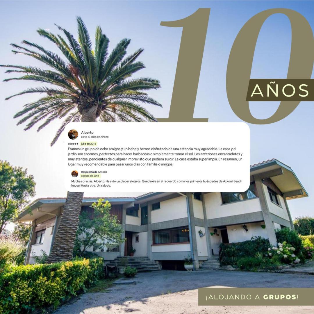 Azkorri Beach House Getxo Exteriér fotografie